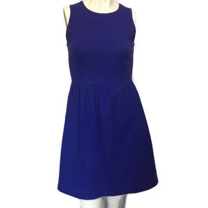 MADEWELL sz 6 Fit & Flare Cobalt Blue Sleeveless